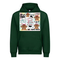 Forest Green cow farm life Urban Hoodie - MaliasSmallBusiness