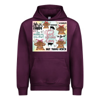 Mauve Wine cow farm life Urban Hoodie - MaliasSmallBusiness