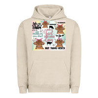 Pigment French Oak cow farm life Urban Hoodie - MaliasSmallBusiness