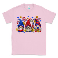 Bubblegum Pink American gnomes with sunflowers Classic Tee - texasbilliewilder