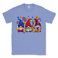 Colony Blue American gnomes with sunflowers Classic Tee - texasbilliewilder