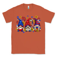 Copper American gnomes with sunflowers Classic Tee - texasbilliewilder