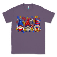 Lavender American gnomes with sunflowers Classic Tee - texasbilliewilder