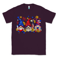 Plum American gnomes with sunflowers Classic Tee - texasbilliewilder
