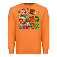 Carrot ho ho ho christmas latte with gnomies Premium Sweatshirt - AdoDesignShop