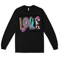 Black western let all that you do be done in love with g Long Sleeve Tee - texasbilliewilder