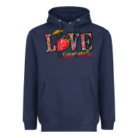 Navy love summer Heavyweight Hoodie - CowhideDigitalArt