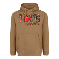 Toasted Coconut love summer Heavyweight Hoodie - CowhideDigitalArt