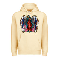 Pina Colada Angel Wing Lady of Guadalupe 4th of July Premium Hoodie - Jasminsmagicworld
