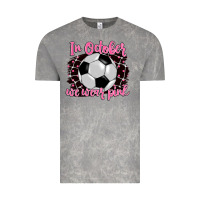 Cloud Rock in october we wear pink soccer Vintage Tee - BarkalooDesign