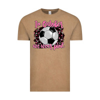 Vintage Coffee in october we wear pink soccer Vintage Tee - BarkalooDesign