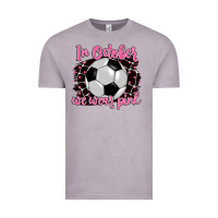 Vintage Zinc in october we wear pink soccer Vintage Tee - BarkalooDesign