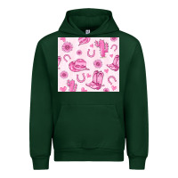 Forest Green cowgirl valentine's day Urban Hoodie - MaliasSmallBusiness
