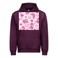 Mauve Wine cowgirl valentine's day Urban Hoodie - MaliasSmallBusiness