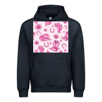 Navy cowgirl valentine's day Urban Hoodie - MaliasSmallBusiness