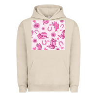Pigment French Oak cowgirl valentine's day Urban Hoodie - MaliasSmallBusiness