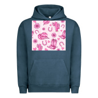 Pigment Midnight Navy cowgirl valentine's day Urban Hoodie - MaliasSmallBusiness