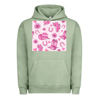 Pigment Oil Green cowgirl valentine's day Urban Hoodie - MaliasSmallBusiness