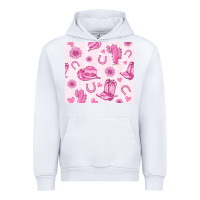 White cowgirl valentine's day Urban Hoodie - MaliasSmallBusiness