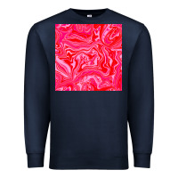 Navy valentines day marble seamless pattern Premium Sweatshirt - BundleAndBundleShop
