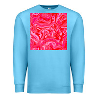 Ocean Blue valentines day marble seamless pattern Premium Sweatshirt - BundleAndBundleShop