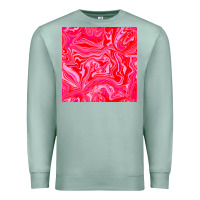 Seafoam valentines day marble seamless pattern Premium Sweatshirt - BundleAndBundleShop