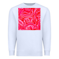 White valentines day marble seamless pattern Premium Sweatshirt - BundleAndBundleShop