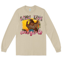 Mushroom western long live cowgirls Long Sleeve Tee - texasbilliewilder