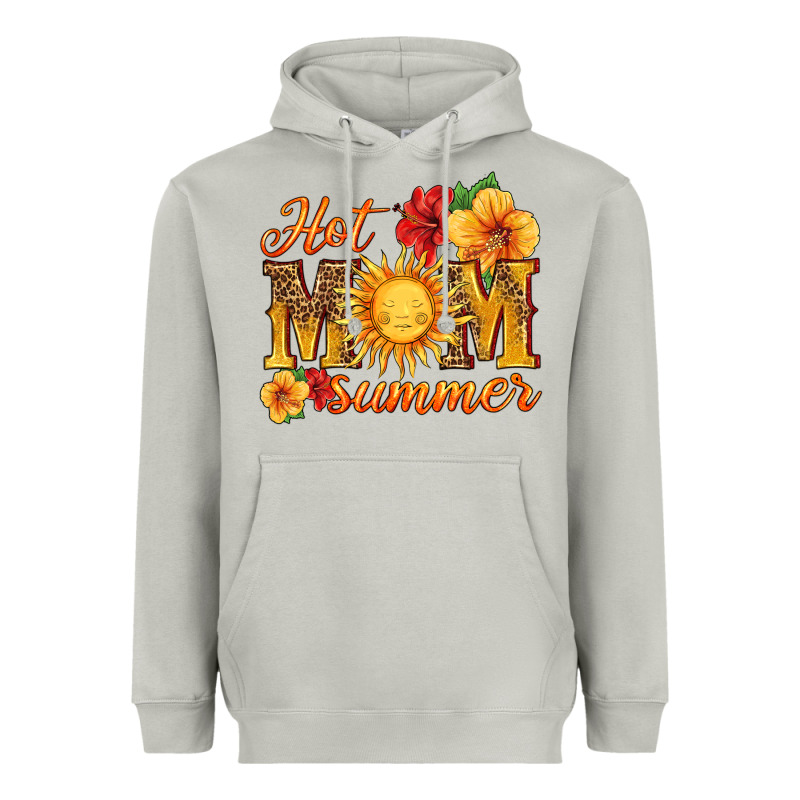 Hot Mom Summer Heavyweight Hoodie by HRA Design Shop | Teevron