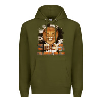 Army Green Dad The Man Cowhide Background Premium Hoodie - Jasminsmagicworld