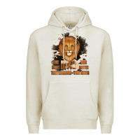 Oatmeal Heather Dad The Man Cowhide Background Premium Hoodie - Jasminsmagicworld