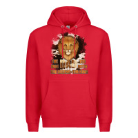 Red Dad The Man Cowhide Background Premium Hoodie - Jasminsmagicworld