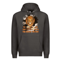Smoke Dad The Man Cowhide Background Premium Hoodie - Jasminsmagicworld