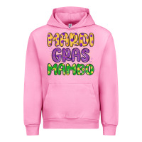 Fuchsia Pink mardi gras mambo Urban Hoodie - MaliasSmallBusiness