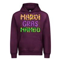Mauve Wine mardi gras mambo Urban Hoodie - MaliasSmallBusiness