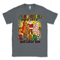 Charcoal Heather torn between looki like a snack and eatin one Classic Tee - Zillion Design Studio