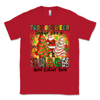 Red torn between looki like a snack and eatin one Classic Tee - Zillion Design Studio