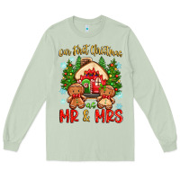 Matcha our first christmas as mr and mrs Long Sleeve Tee - Zillion Design Studio