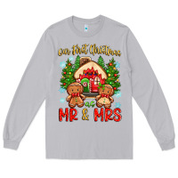 Moon Dust our first christmas as mr and mrs Long Sleeve Tee - Zillion Design Studio