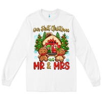 White our first christmas as mr and mrs Long Sleeve Tee - Zillion Design Studio
