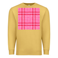 Antique Gold valentines day plaid seamless pattern Premium Sweatshirt - BundleAndBundleShop