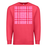 Cardinal valentines day plaid seamless pattern Premium Sweatshirt - BundleAndBundleShop