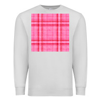 Dove Grey valentines day plaid seamless pattern Premium Sweatshirt - BundleAndBundleShop
