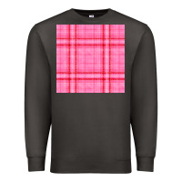 Smoke valentines day plaid seamless pattern Premium Sweatshirt - BundleAndBundleShop
