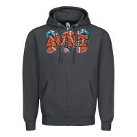 Smoke aunt American football Zipper Hoodie - Zillion Design Studio
