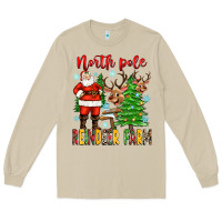 Mushroom north pole reindeer farm Long Sleeve Tee - Zillion Design Studio