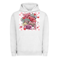 Pigment Lunar Rock valentine's day cassette tapes Urban Hoodie - MaliasSmallBusiness