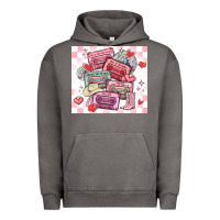Pigment Tornado valentine's day cassette tapes Urban Hoodie - MaliasSmallBusiness
