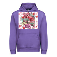Tulip valentine's day cassette tapes Urban Hoodie - MaliasSmallBusiness