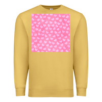 Antique Gold valentines day heart seamless pattern Premium Sweatshirt - BundleAndBundleShop